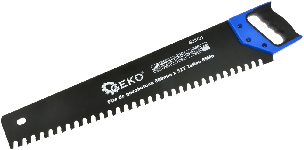 Originální Ruční pila na pórobeton 600mm, 32 zubů, teflonová GEKO G33121