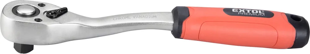 Nejlepší Cena Ráčna tvarovaná, 45 zubů, 1/2", L 253mm, Crv EXTOL PREMIUM