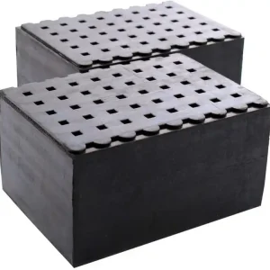 Expresní Doručení Gumová podložka zvedáku 160 x 115 x 80 mm, hranatá - Ferdus 10.324