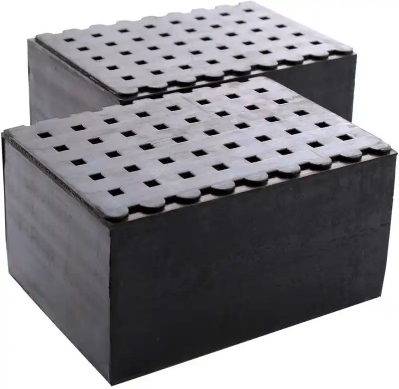 Expresní Doručení Gumová podložka zvedáku 160 x 115 x 80 mm, hranatá - Ferdus 10.324