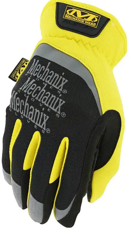 Cenový Hit Rukavice Mechanix FastFit žluté, velikost L