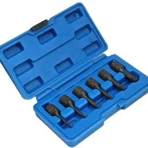 Vytahováky na zalomené šrouby a štefty 3/8", 2-10 mm, sada 6 ks - SATRA S-1036B Speciální Cena