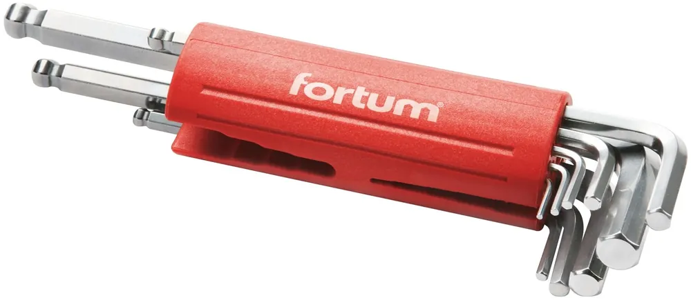 Nakupujte Hned L-klíče IMBUS, sada 9ks, 1,5-10mm FORTUM