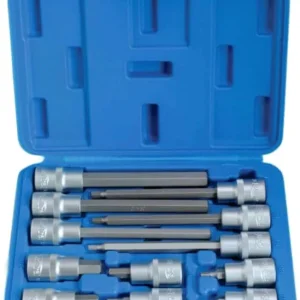 Akce Zástrčné hlavice Imbus 1/2", H4 - H12, délky 55 a 140 mm, sada 12 ks - SATRA S-SH1212L