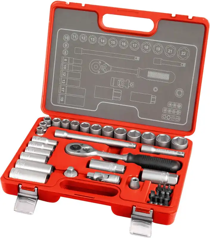 Zlevněný Sada nářadí 3/8" EXTOL PREMIUM 39ks