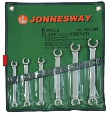 Časově Omezené Sada klíčů na převlečné matice 8-19mm 6ks JONNESWAY W24106S