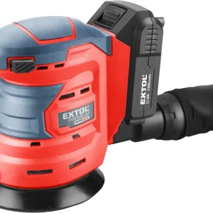 Bruska excentrická aku SHARE20V, 125mm, 20V Li-ion, 2000mAh EXTOL PREMIUM Expresní Doručení