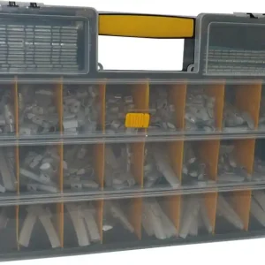 Kufr s vyvažovacím závažím 24 přihrádek 450 x 320 x 80 mm Nejlepší Cena