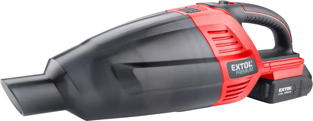 EXTOL PREMIUM vysavač aku SHARE20V, 20V Li-ion, 2Ah - 8891872 Vrácení Zdarma