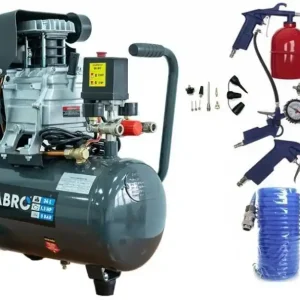 AKČNÍ SET SETMB-K102, Olejový kompresor 24l, 230V s příslušenstvím 2500W Matabro Akce