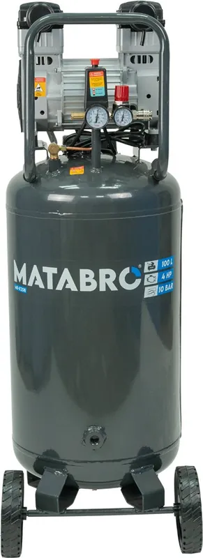 Přímo Od Výrobce Matabro MB-K208, Bezolejový vertikální kompresor 100l, 230V, 2 písty, 3000W 10 BAR