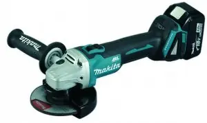 Objednat Nyní Aku úhlová bruska 125mm Li-ion 18V/5,0Ah,systainer Makita DGA506RTJ