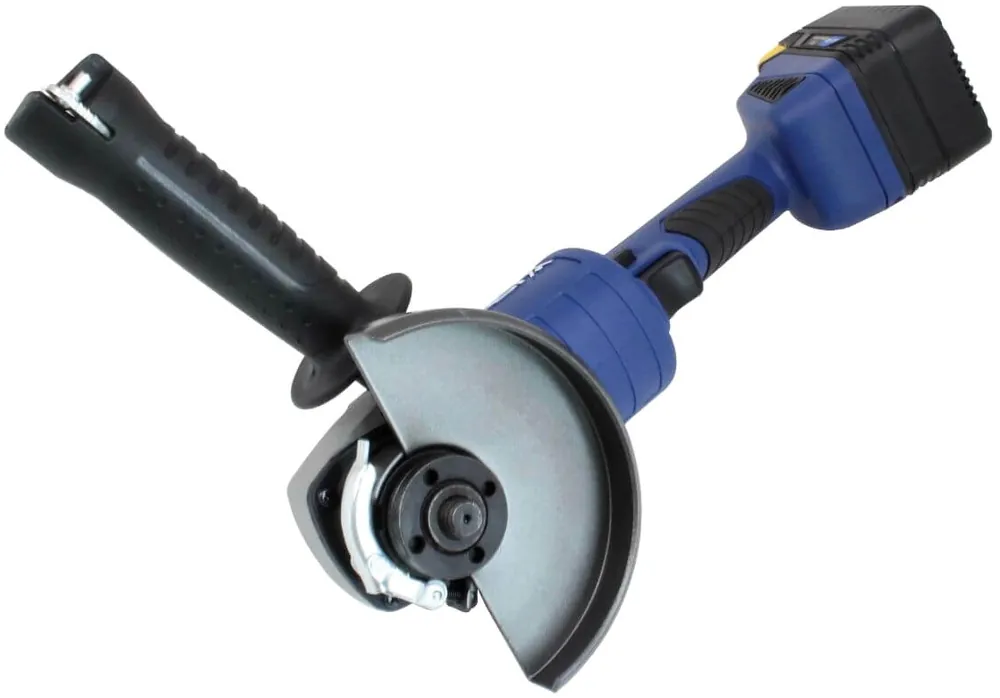 Pouze Dnes Aku úhlová bruska 125 mm, 18V Li-Ion 5,0 Ah, s bateriemi a nabíječkou - ASTA A-AG125