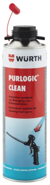 Würth PURLOGIC Clean - Čistič PU pěny, 500ml Přímo Od Výrobce