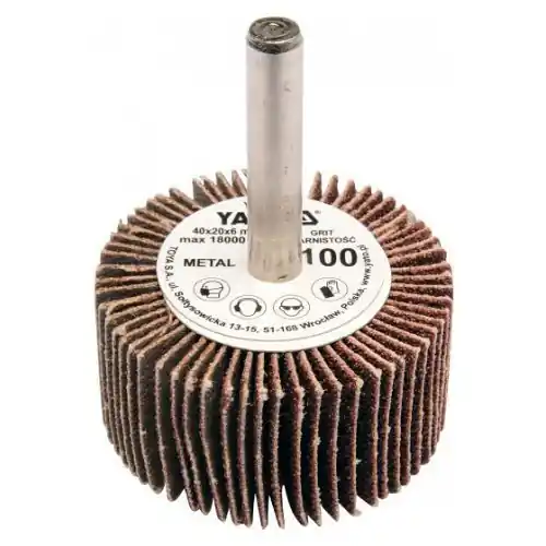 Časově Omezené Yato Kotouč lamelový radiální 40x20 P-40 s hřídelí 6 mm
