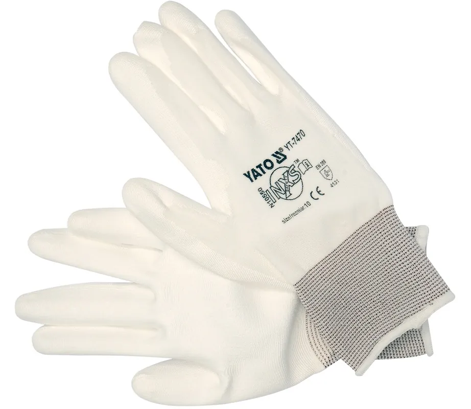 Pracovní rukavice nylon/PU YATO Cenová Bomba