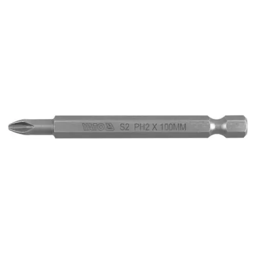 Víkendová Akce Yato Bit křížový 1/4" PH2 x 100 mm NON-SLIP