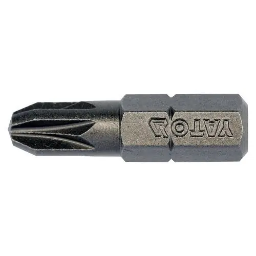 Dokud Zásoby Vydrží Yato Bit křížový 1/4" PZ3 x 25 mm 10 ks S2