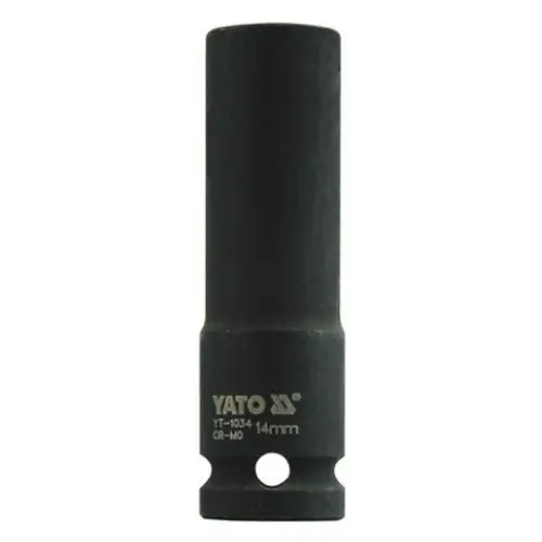 Poslední Šance Nástavec 1/2" rázový YATO 14 mm šestihranný prodloužený