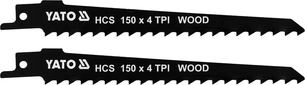 Yato pilové listy HCS 150MM 4TPI 2ks YT-33921 Novinka