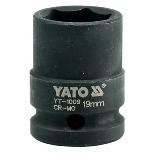 Rychlé Dodání Nástavec 1/2" rázový YATO 19 mm šestihranný