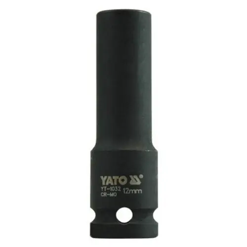 Nástavec 1/2" rázový YATO 12 mm šestihranný prodloužený Dokud Zásoby Vydrží