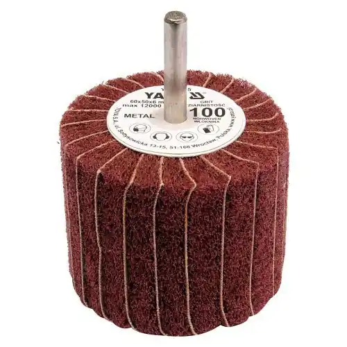 Sleva Yato Kotouč lamelový radiální 60x50 P-60 s hřídelí 6 mm