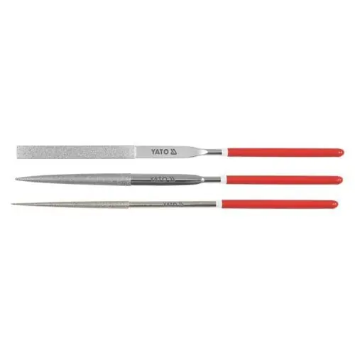Yato Sada pilníků jehlových diamantových 3 x 140 mm 3 ks Značkový