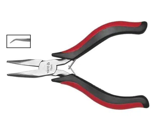 Nová Kolekce Yato Kleště prodloužené ohnuté 115 mm mini