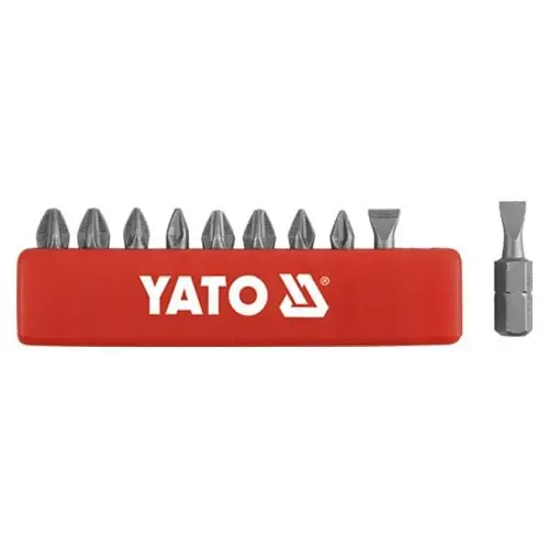 Ihned K Objednání Yato Sada bitů 1/4" 25 mm NON-SLIP 10 ks