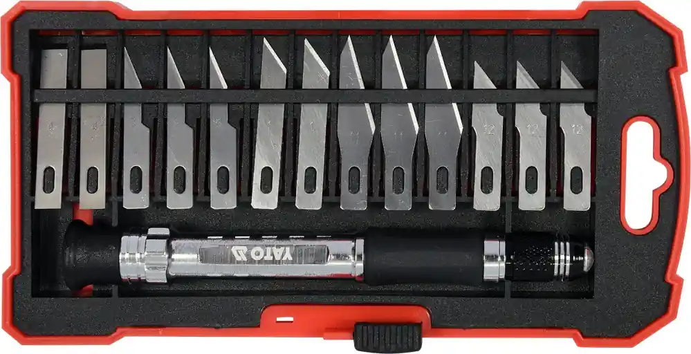 Vyřezávací nože přesné sada 14ks Yato YT-75140 Výprodej