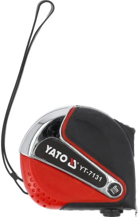 Rychlé Dodání Metr svinovací 8 m x 25 mm Yato YT-7131