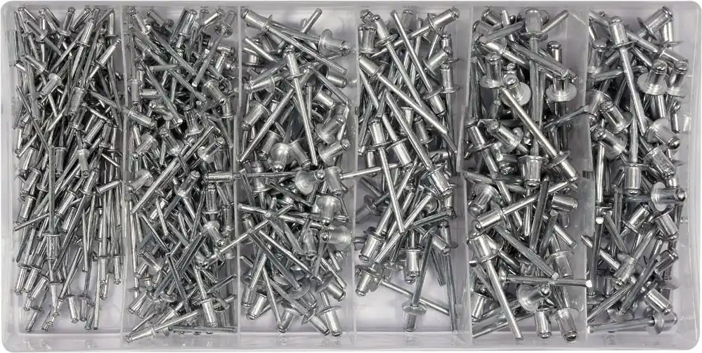 Yato nýt hliníkový sada 400ks (2,4, 3,2, 4,0, 4,8mm) - YT-36420 Nakupujte Hned