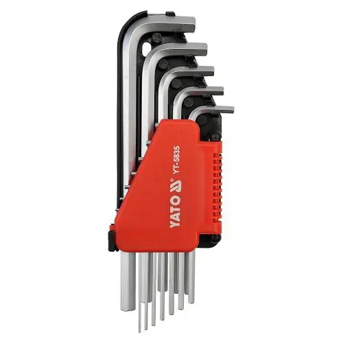 Yato Sada klíčů imbus 12 ks delší palcové Must-Have