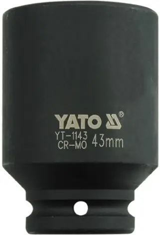 Odeslání Ihned Nástavec 3/4" rázový prodloužený YATO 43mm šestihranný
