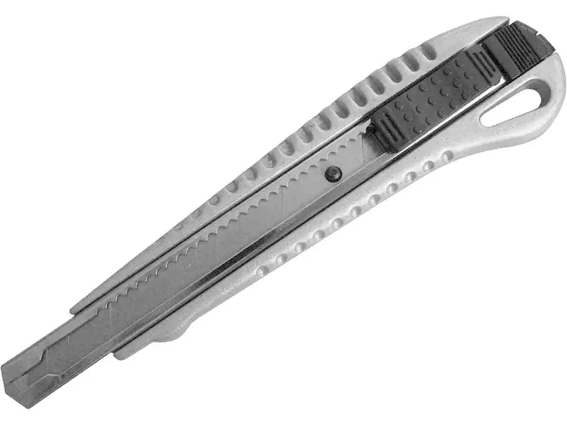 Finální Výprodej EXTOL CRAFT nůž ulamovací kovový s kovovou výztuhou, 9mm, Auto-lock, 80048