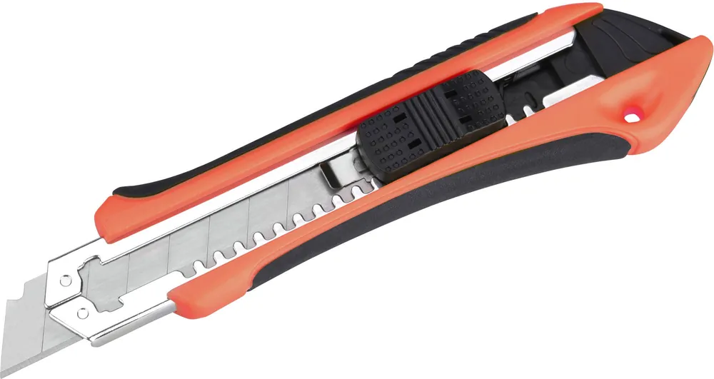 Nůž ulamovací s kovovou výztuhou a zásobníkem, 18mm Auto-lock EXTOL PREMIUM Nejlepší Volba