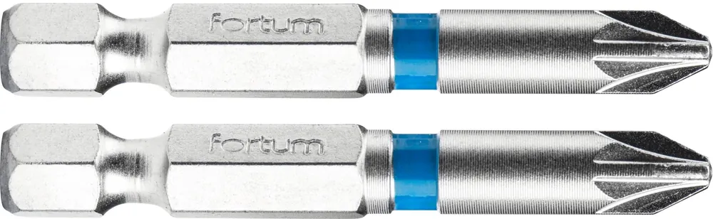 Víkendová Akce Hrot křížový pozidriv, sada 2ks, PZ 2x50mm, S2 FORTUM