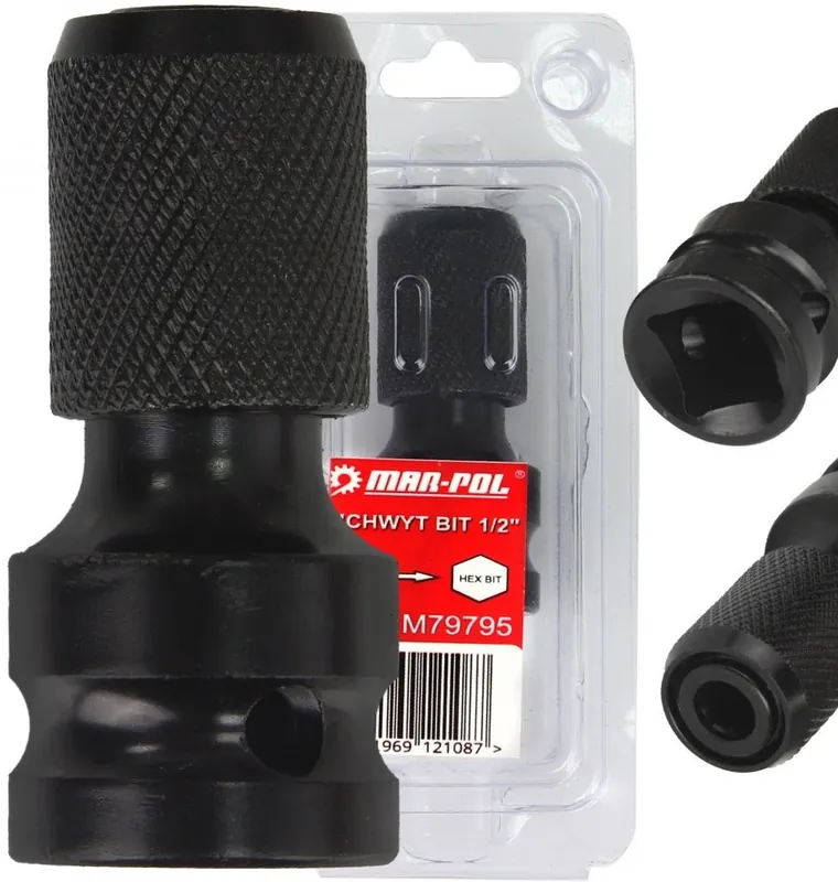 Adaptér bitový HEX na 1/2" MAR-POL M79795 Nejlepší Volba