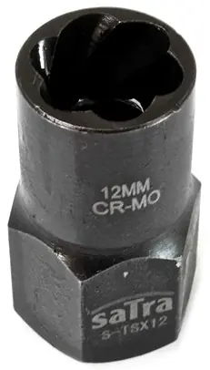 Pouze Dnes Hlavice nástrčná na poškozené šrouby 3/8", rozměr 12 mm - SATRA S-TSX12