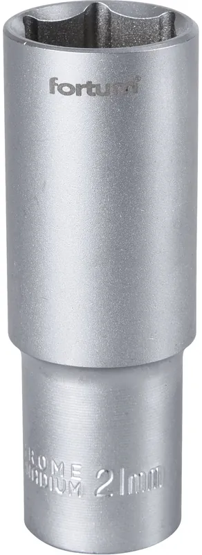 Nejlepší Cena Hlavice nástrčná prodloužená 1/2", 21mm, L 77mm FORTUM