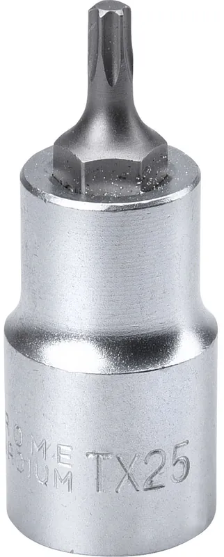 Aktuální Hlavice zástrčná 1/2" hrot TORX, T25, L 55mm FORTUM
