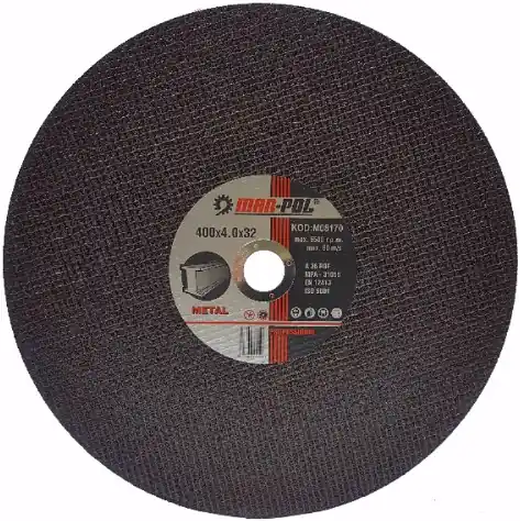 Dokud Zásoby Vydrží Kotouč řezný na ocel, kov, 400x4,0x32mm MAR-POL M08170