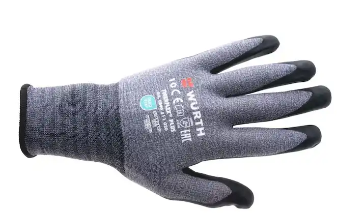 Vrácení Zdarma Würth Ochranné rukavice, TIGERFLEX Plus 10