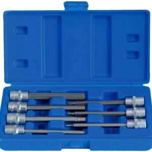 Originální Zástrčné hlavice Imbus 3/8", rozměry H3 - H10, prodloužené 110 mm, sada 7 ks - SATRA S-SLH738
