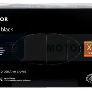 Mercator Rukavice jednorázové nitrilové 100ks vel. XL, černé Akční Cena