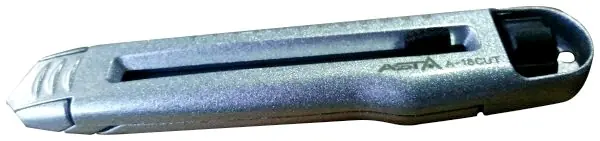 Odlamovací nůž 18 mm, kovový - ASTA A-18CUT Cenová Bomba