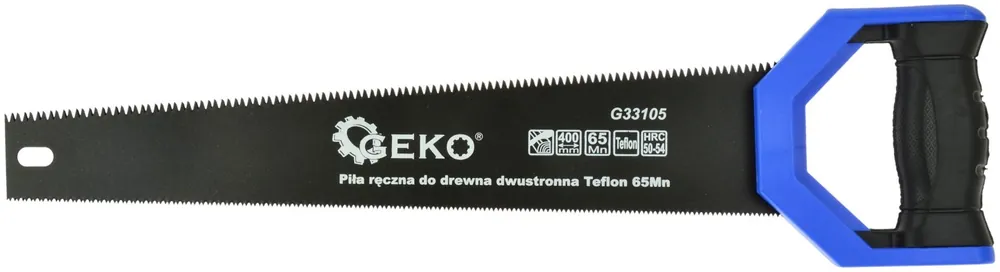 Akční Nabídka Ruční pila na dřevo 400mm oboustranná, teflonová GEKO G33105