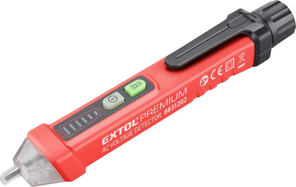 Novinka Zkoušečka napětí bezkontaktní, 12-1000V EXTOL PREMIUM
