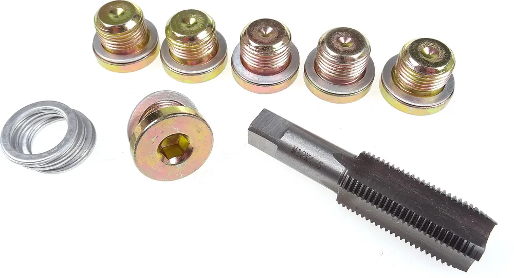 Zlevněný Sada na opravu závitů olejových van M18x1.5 - QUATROS QS60171